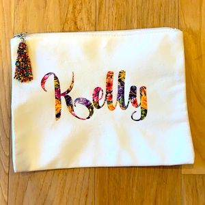 Cosmetic/Toiletries/Multipurpose Bag Personalized "Kelly"